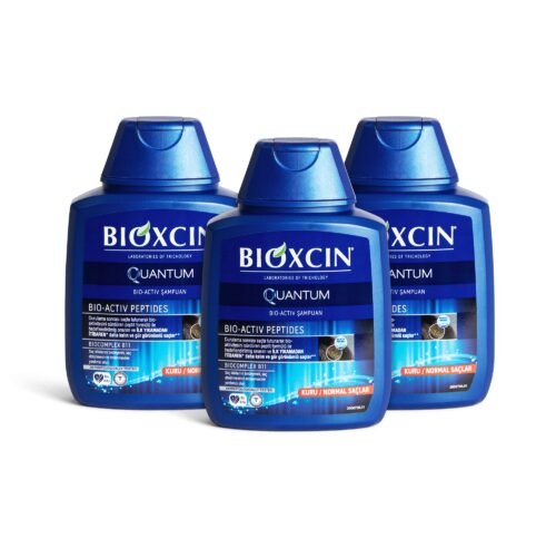 Bioxcin Quantum Shampoo bundel - Droog & Normaal haar - 3 x 300 ml