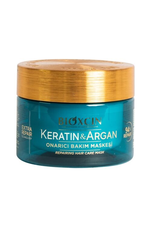 Bioxcin Keratin & Argan Repairing Hair Care Mask- Intensief Herstel - 225 ml